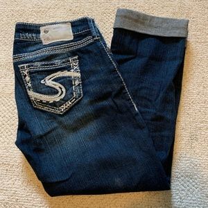 Silver jeans Capri pants